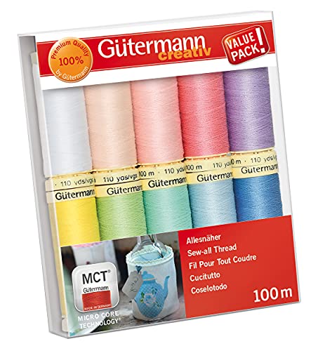 Gutermann Thread Set, Multi-Colour, 100m - Image 5