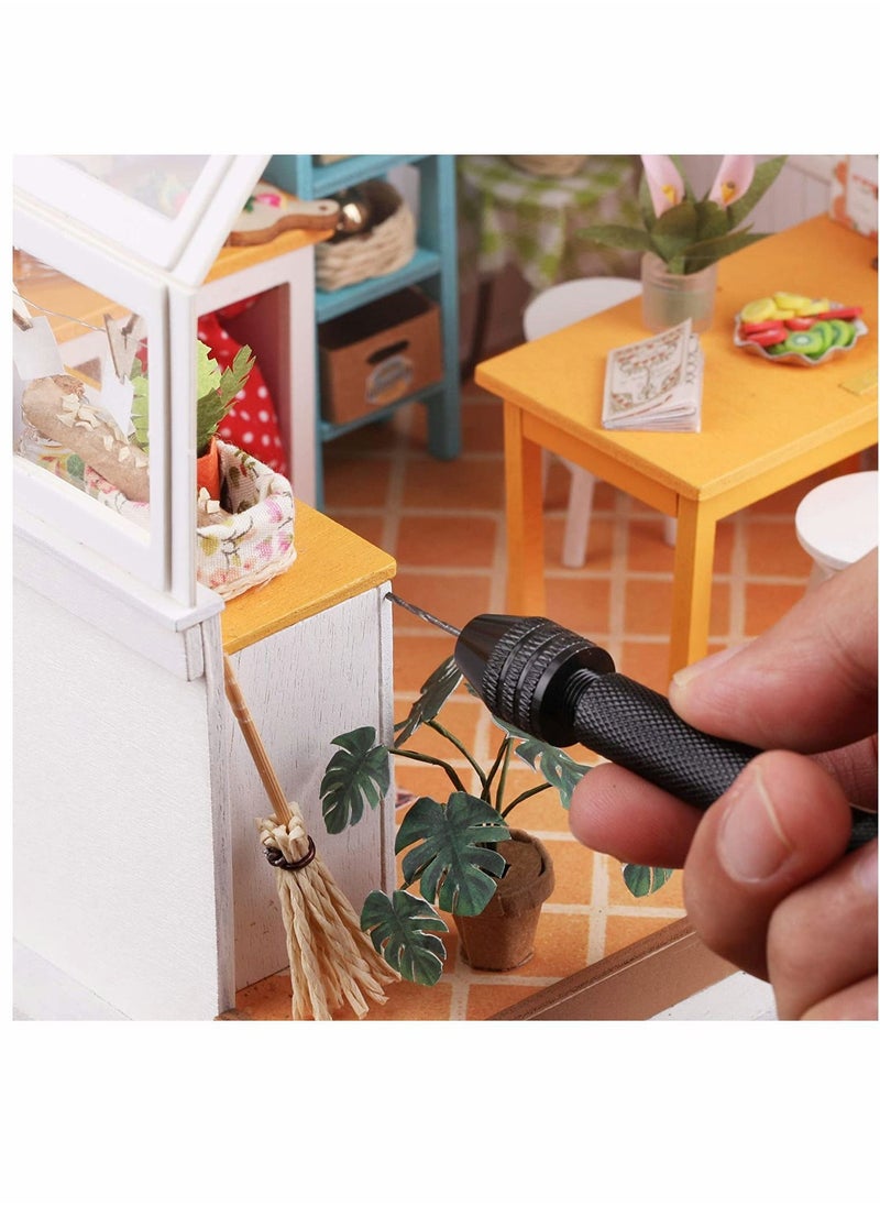 Y&D - Drill Drivers, Hand with 10 Bits (0. 3.0mm), Jewelry Drill, Resin Mini for Making Pin Vise Resin, Micro Bit, Set - Image 1