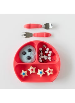 BUMKiNs Silicone Vacuum Plate - Red  - Image 5