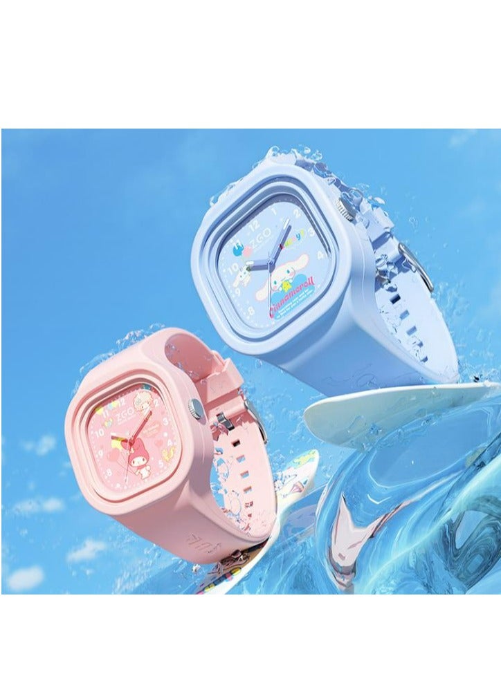 ZGO Cute Waterproof Children's Watch For Primary And Secondary School Students - Image 2
