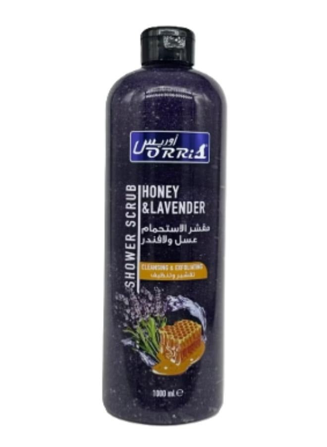 مقشر الاستحمام عسل ولافندر تقشير  1000مل