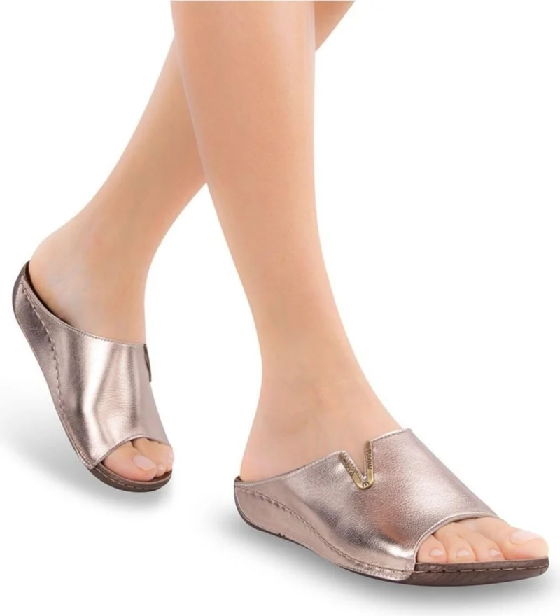 MUYA Orthopedix Mena Anatomical Heel Spur Gel Supported Women's Slippers 32219