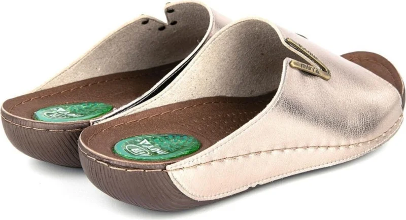 MUYA Orthopedix Mena Anatomical Heel Spur Gel Supported Women's Slippers 32219