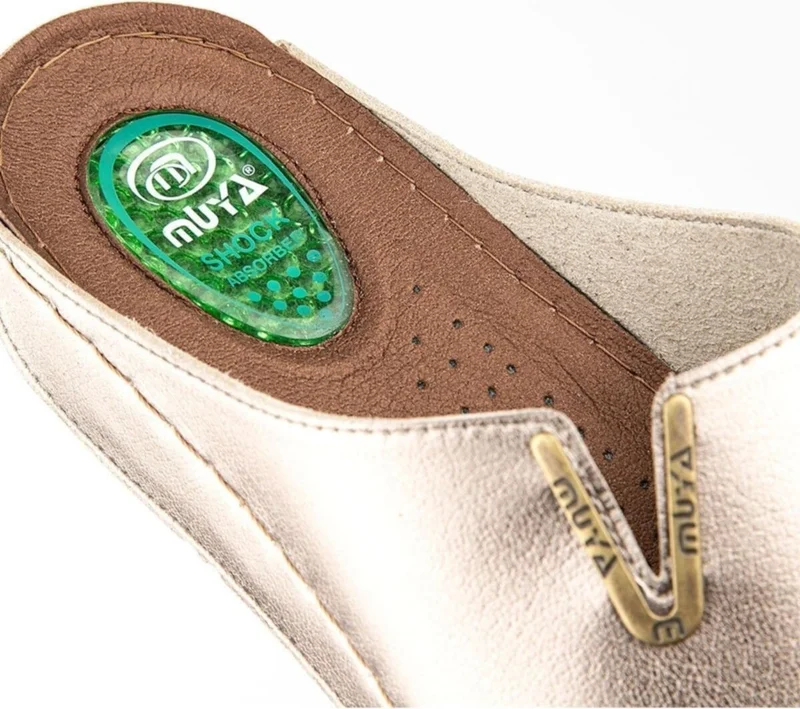 MUYA Orthopedix Mena Anatomical Heel Spur Gel Supported Women's Slippers 32219