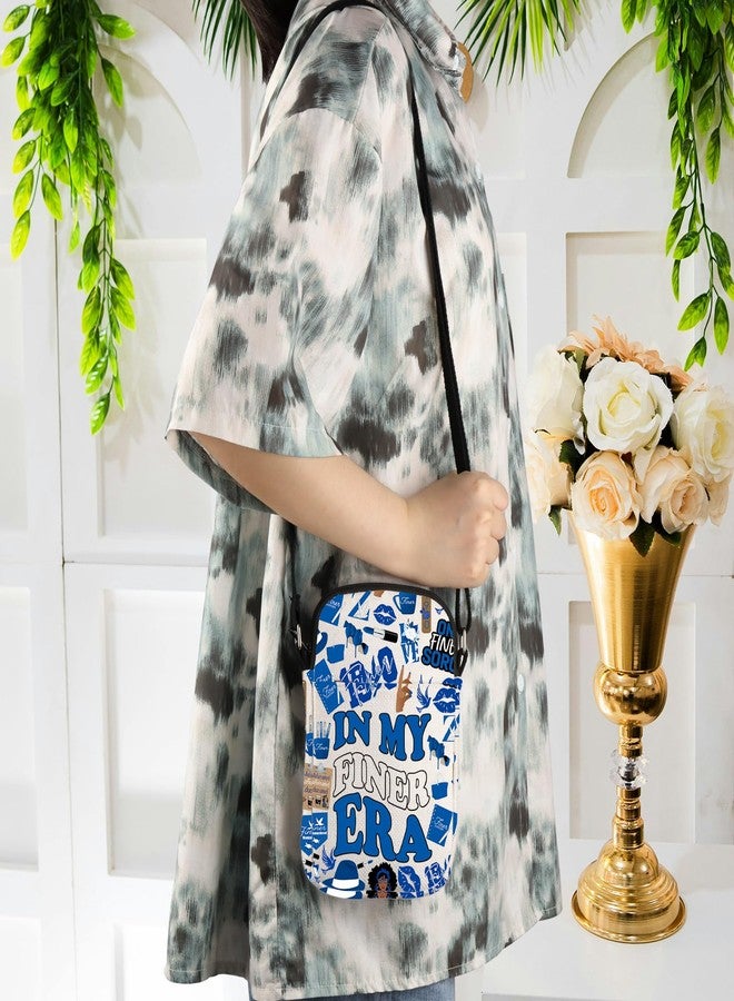 WCGXKO Crossbody Bag Sorority Gift Royal Blue and White Fi-ner Sisterhood Sorority Gift (Fi-ner Era Cr) - Image 5