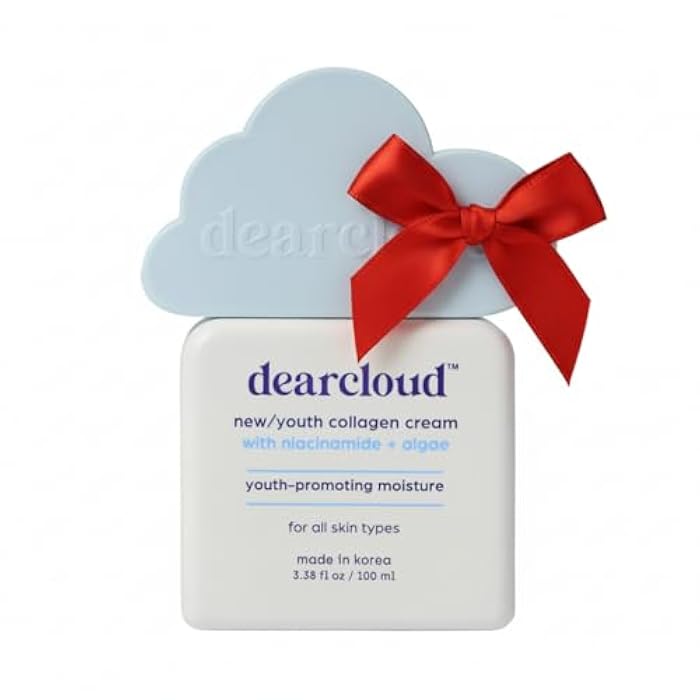 dearcloud New/Youth Collagen Cream Moisturizer – Firming Korean Facial Moisturizer for Radiant Skin (3.38 fl oz) - Image 1