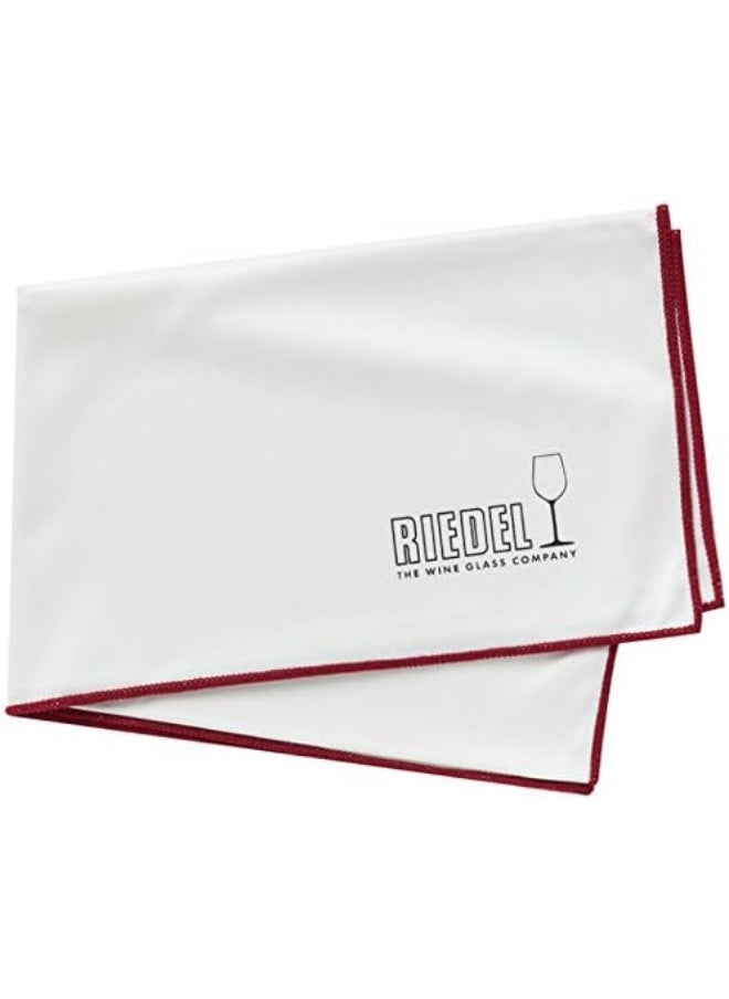 Riedel Riedel White Crystal Microfiber Cleaning Cloth Wipe, Set of 3  - Image 2