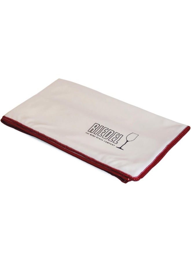 Riedel Riedel White Crystal Microfiber Cleaning Cloth Wipe, Set of 3  - Image 1