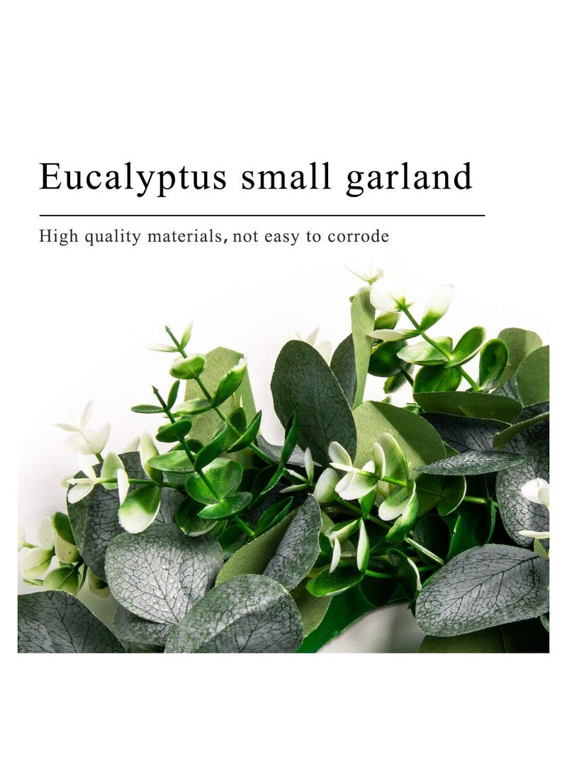 Excefore Artificial Eucalyptus Wreath Decorate for House Wall Window Door - Image 5