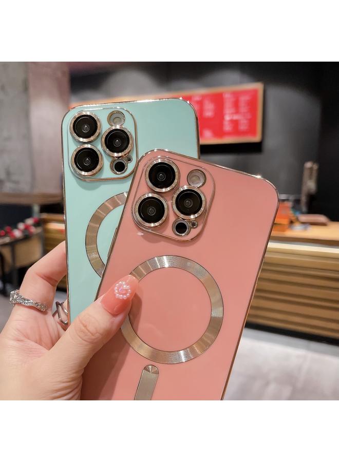 اس-توب جراب لهاتف iPhone 14 Pro Max مصنوع من مادة TPU مطلية بماج سيف مع غشاء عدسة - Image 5