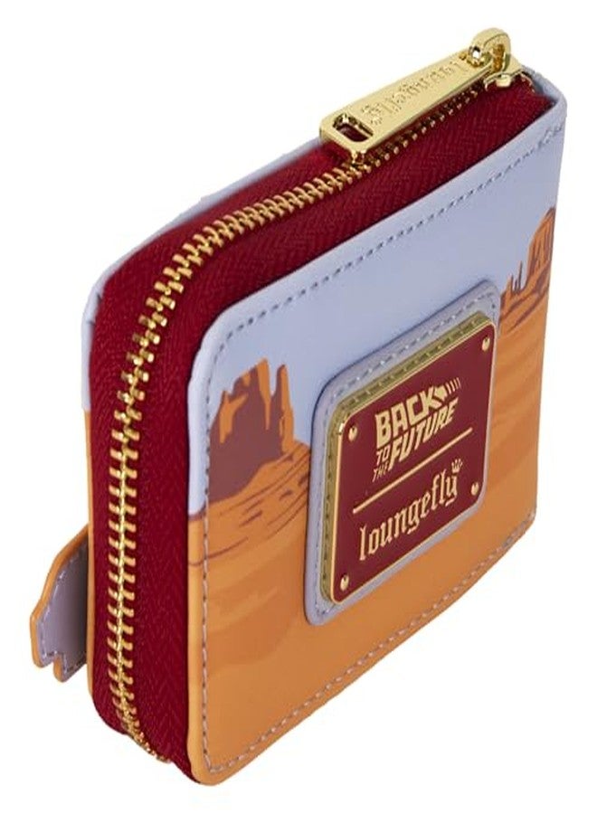 Loungefly Universal Back to The Future 40th Anniversary Delorean Accordion Wallet - Image 4