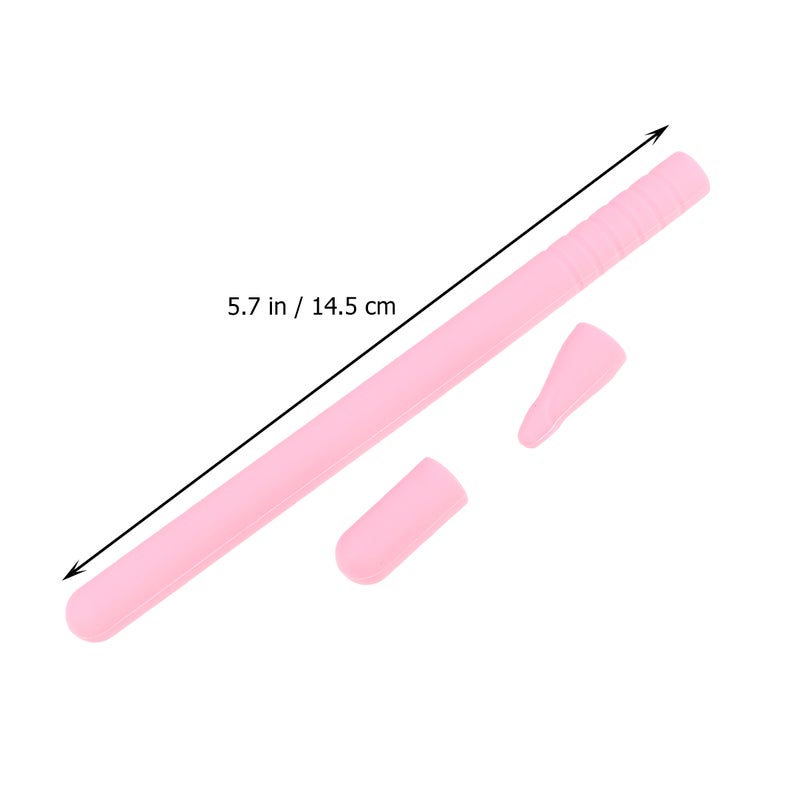 2pcs Silicone Pen Sleeve Pen Holder Protective Cover Compatible for Apple Pencil 2 ( ) - Image 3