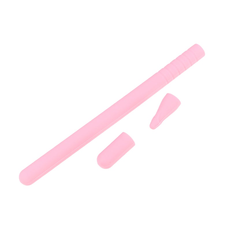 2pcs Silicone Pen Sleeve Pen Holder Protective Cover Compatible for Apple Pencil 2 ( ) - Image 2