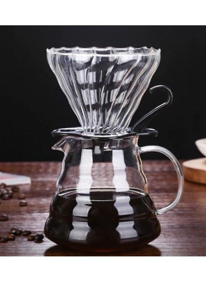 Generic Manual Hand Drip Coffee Maker 400ml G660 Silver  - Image 2