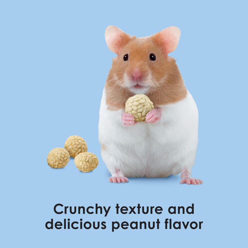 Kaytee Krunch-A-Rounds Sesame Covered Peanut Treat for Pet Rabbits, Guinea Pigs, Chinchillas, Hamsters, Gerbils, Mice and Rats, 3 oz - Image 4