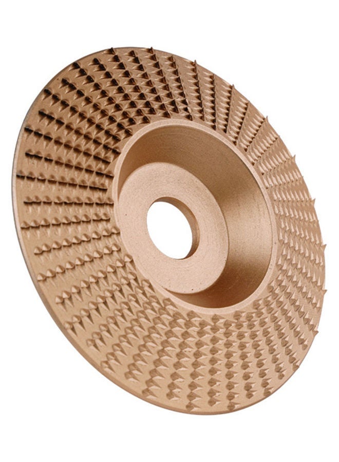NIBEMINENT Woodworking Sanding Carving Grinding Wheel, Inclined Plane, Gold 15.00 X 8.00 10.00cm - Image 2