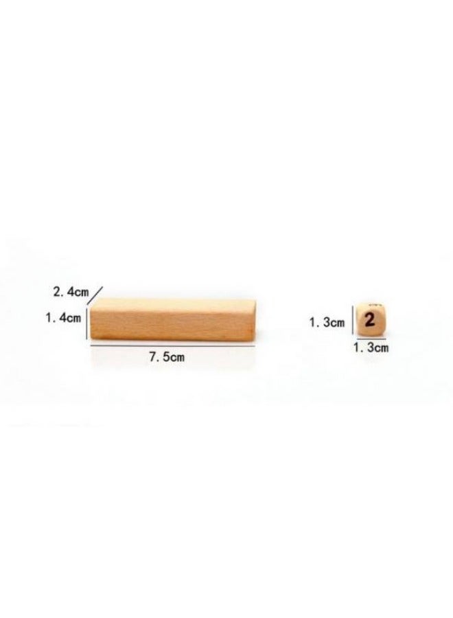 51-Piece Wooden Building Block - Image 5