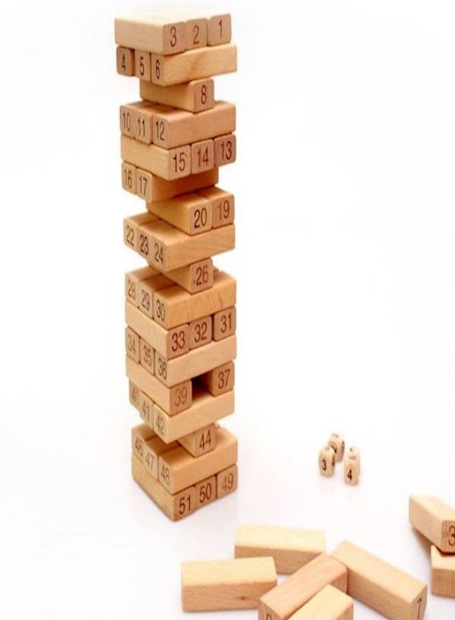 51-Piece Wooden Building Block - Image 3