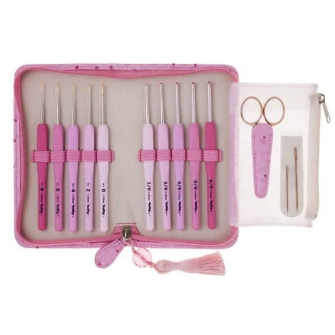 Tulip ETIMO Rose Crochet and Lace Needle Set with Cushion Grip Tulip TEL001 - Image 2