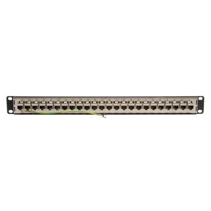 Tripp Lite 24-Port Cat6 / Cat5 Patch Panel Stp Shielded Rj45 Ethernet 1U Rackmount Taa (N254-024-Sh),Black - Image 2