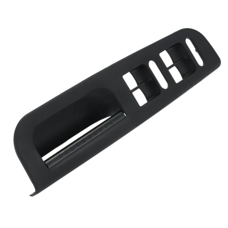 Window Switch Bezel: Black ABS Driver Side Trim - Bolt-On Easy Install Grab Handles for VW Golf Passat Jetta Front Rear Interior - Image 4