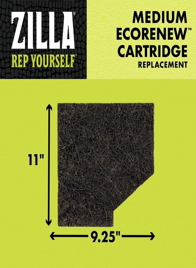 Zilla EcoRenew Filter Cartridges Aquatic Reptile Internal Filter with SmartClean Technology 20G, 3-Pack - Image 2