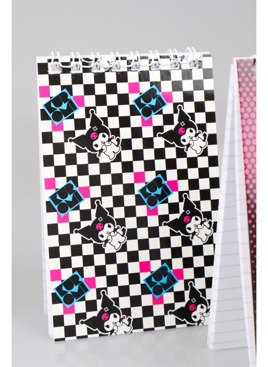 kuromi Dekomus New Season Licensed "single" Spiral A7 Notepad 32 Sheets  - Image 5