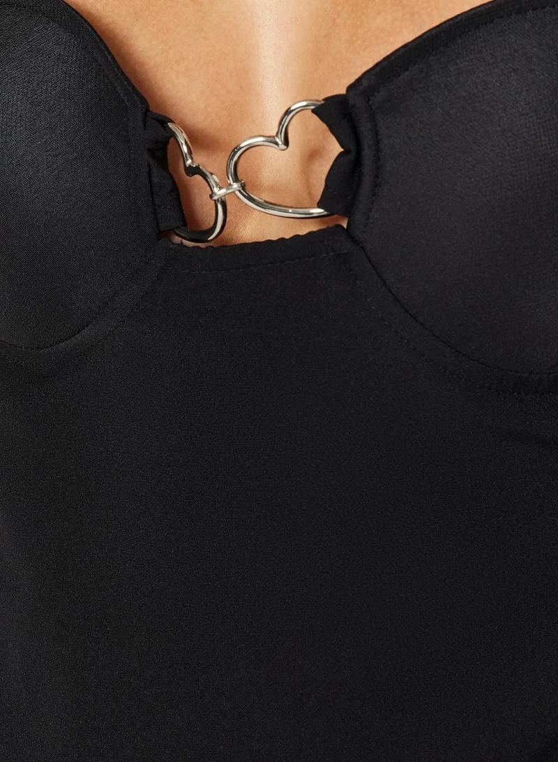 trendyol Strappy Accessory Detail Dress