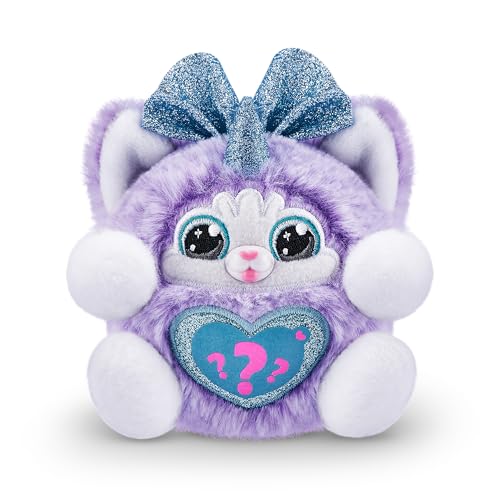 Rainbocorns Puppycorn Bow Surprise, Puppycorn Series 3, Rufus the Husky - Collectible Plush - 5 Layers of Surprises, Peel and Reveal Heart, Stickers, Slime, Ages 3+ (Husky) - Image 4