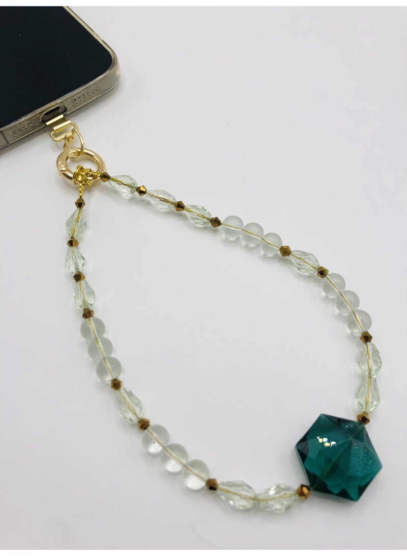 Handmade Premium Crystal Phone Strap-Brilliant - Image 3