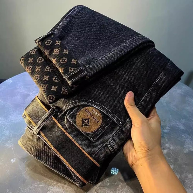 Unisex Classic Denim Jeans Loose Fit Daily Outdoor Wear - Image 4