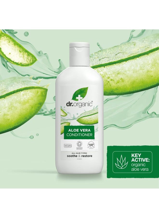 dr.organic Organic Doctor Aloe Vera, Conditioner, 9 Fluid Ounce  - Image 5