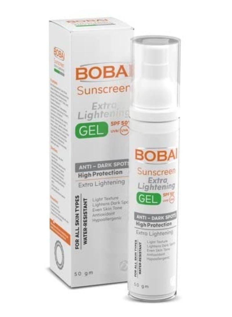 Bobai Sunscreen Extra Lightening Gel SPF50 - 50gm - pzsku/ZC41BE408EF4B8F8E89CAZ/45/_/1685987849/8b1bbfa2-9850-495c-ad6a-2bcb95d82134