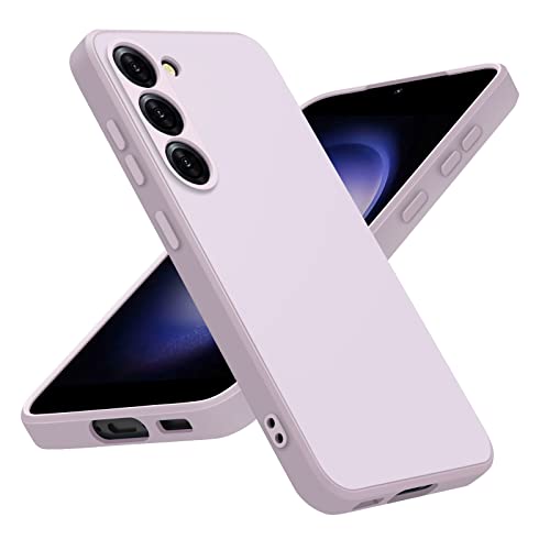 Vanjua Case for Samsung Galaxy S23 Only Stylish Liquid Silicone Slim FullBody Protective Cover Compatible with Samsung Galaxy S23 5G 61 Inch Phone Case Violet - Image 1