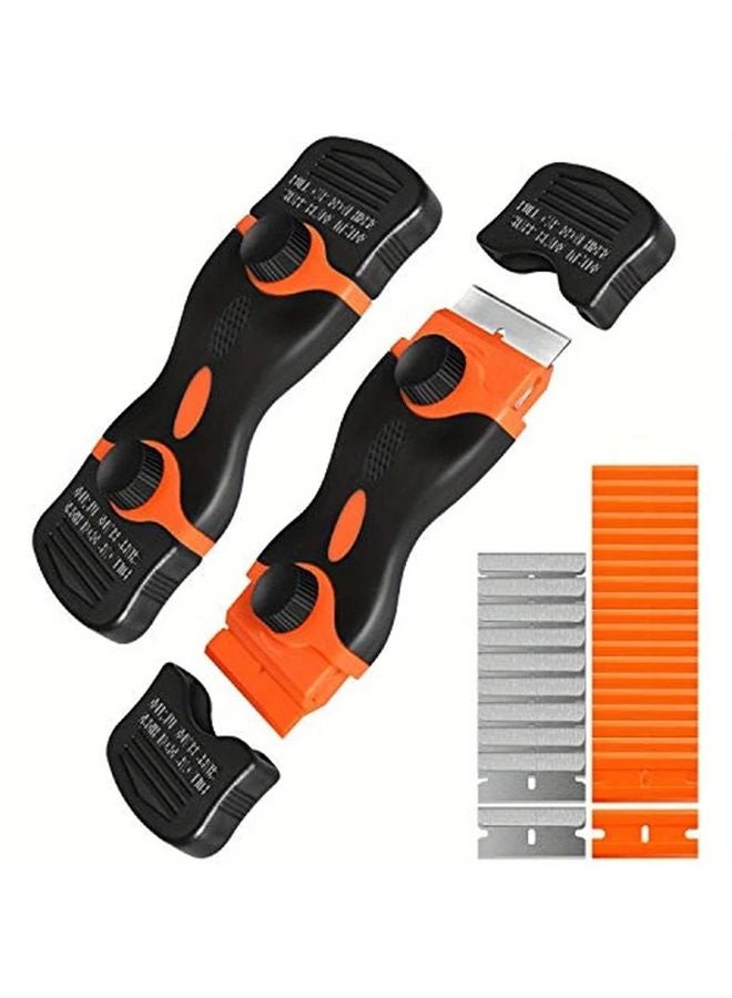 1pc Black Paint Scraper Set Multi Purpose Car Film Removal Home Cleaning Tool - Image 2