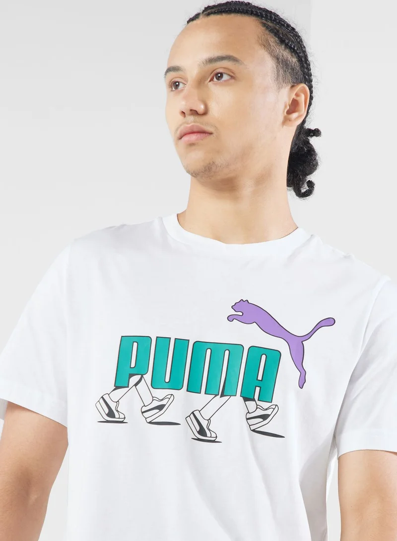 PUMA Graphics Sneaker T-Shirt