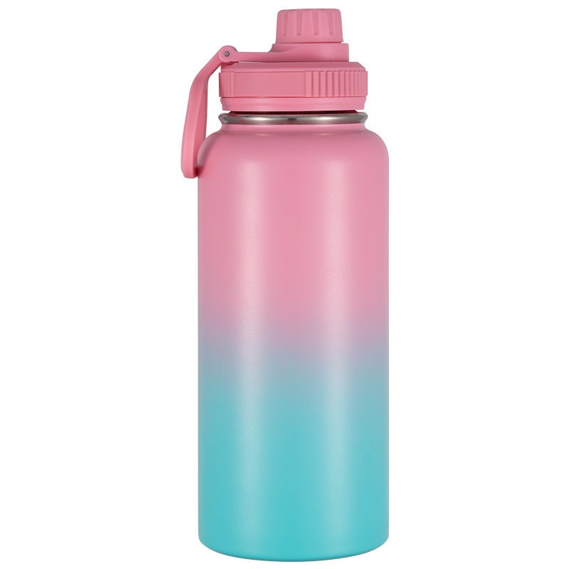 304 Stainless Steel Full-Range Insulated Cup Double-Layer Large-Capacity Mountaineering Kettle Vacuum Sports Water Bottle Vacuum Insulation - Image 5