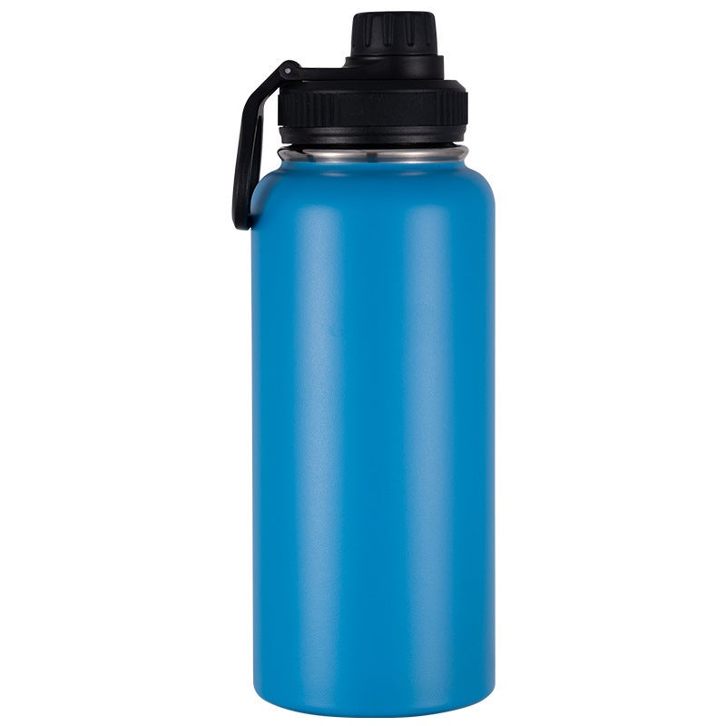 304 Stainless Steel Full-Range Insulated Cup Double-Layer Large-Capacity Mountaineering Kettle Vacuum Sports Water Bottle Vacuum Insulation - Image 1