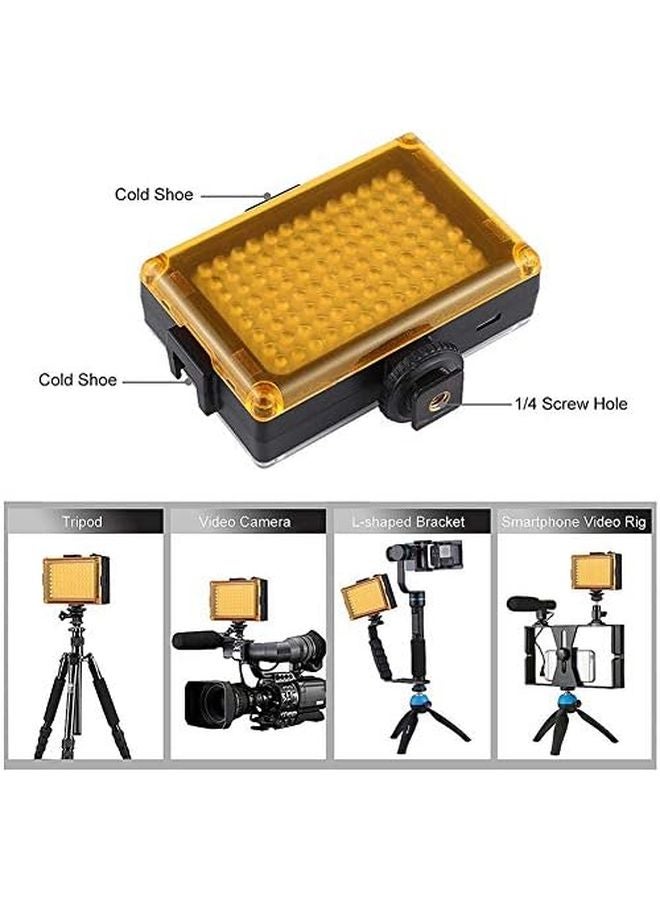 Pssopp 104LED Portable Camera Fill Light Softbox 3 Cold Shoe Mount for DSLR Vlog Photography - Image 3
