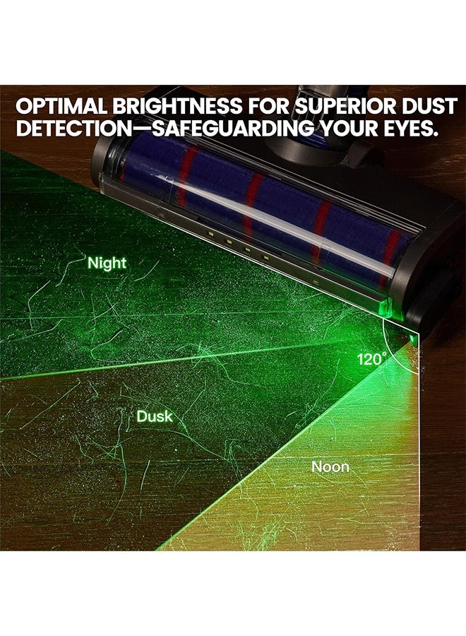 GMORO Dust Detector Light, Green Led Light for Vacuum Cleaner Head Accessories, Dust Detector Led Light for Vacuum Cleaners,Green Light Attachment Suitable for Dyson Shark Bissell, Reveal Pet Fur Dog Cat Hair for Household Appliances Vacuum Cleaner Accessories - Image 5