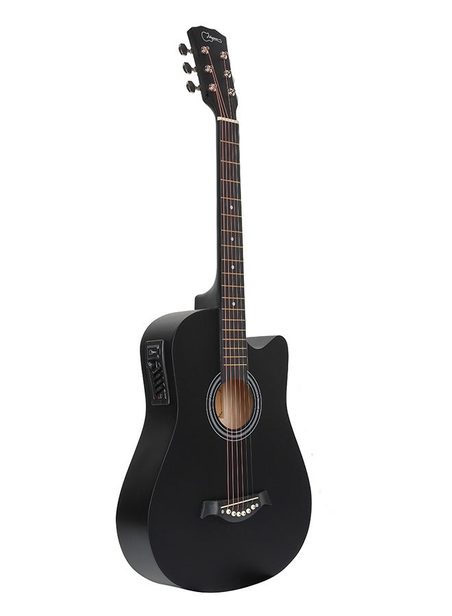 38 Inch 6-Strings Electric Acoustic Guitar Set