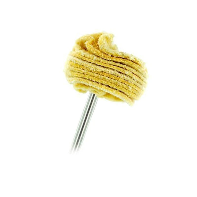 Medicool D4 chamois buffing wheel bit. - Image 1