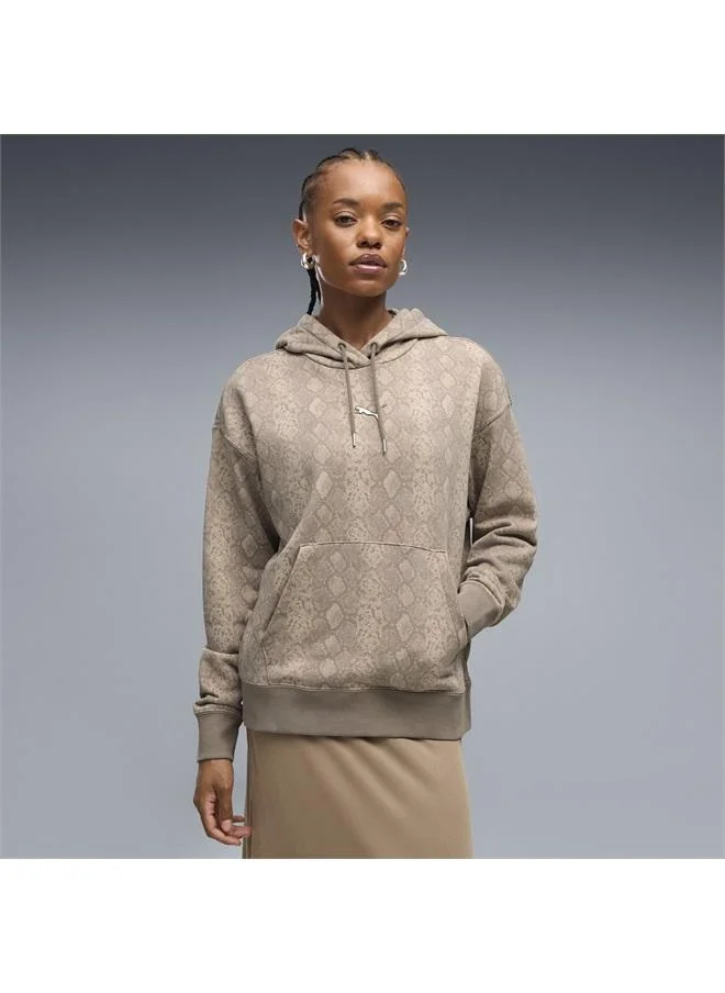 Snake Pack Printed Hoodie Women