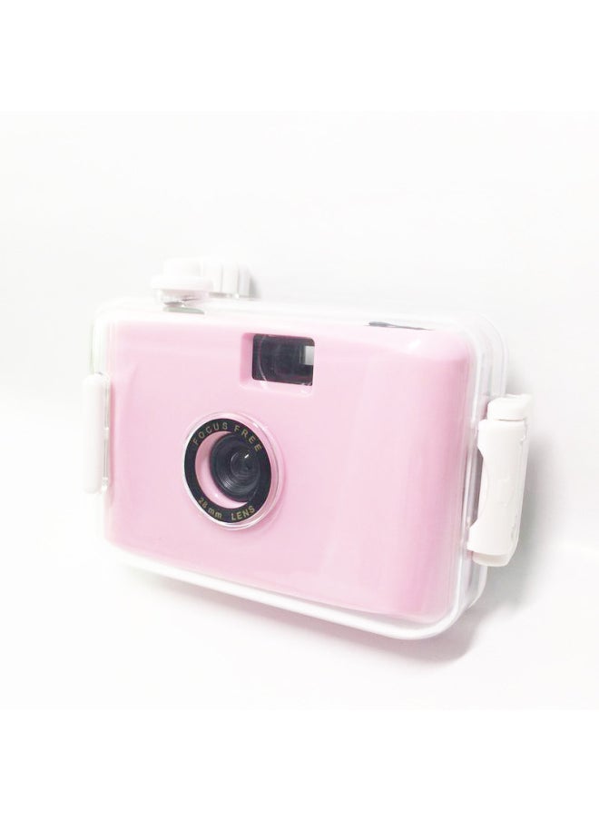 Generic - Source Manufacturer 135 Retro Film Film Fool Underwater Waterproof Diving Non-polaroid Camera Customization *made In Stock-Color:Light Pink And White Shell - Image 1
