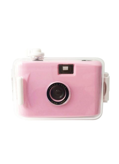 Source Manufacturer 135 Retro Film Film Fool Underwater Waterproof Diving Non-polaroid Camera Customization *made In Stock-Color:Light Pink And White Shell