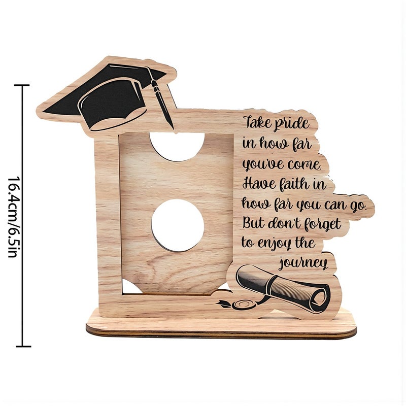 Graduation Photo Frame Party Table Decor for Bedroom Office Classroom Dorm - Image 2