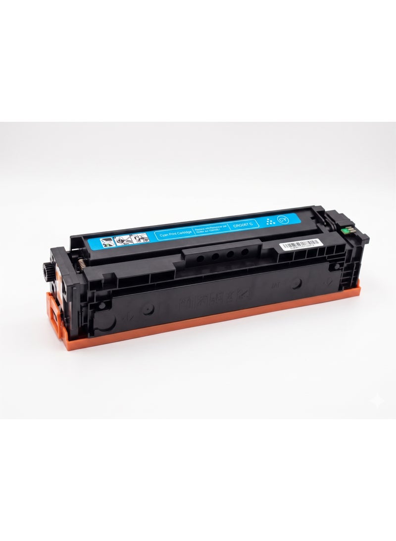 طباعة الذهب Gold Print Premium Toner Cartridge CRG067 Cyan Compatible For Canon i-SENSYS MF651Cw, 655Cdw, 657Cdw, Canon Satera MF656Cdw, Canon Satera MF654Cdw - Image 3