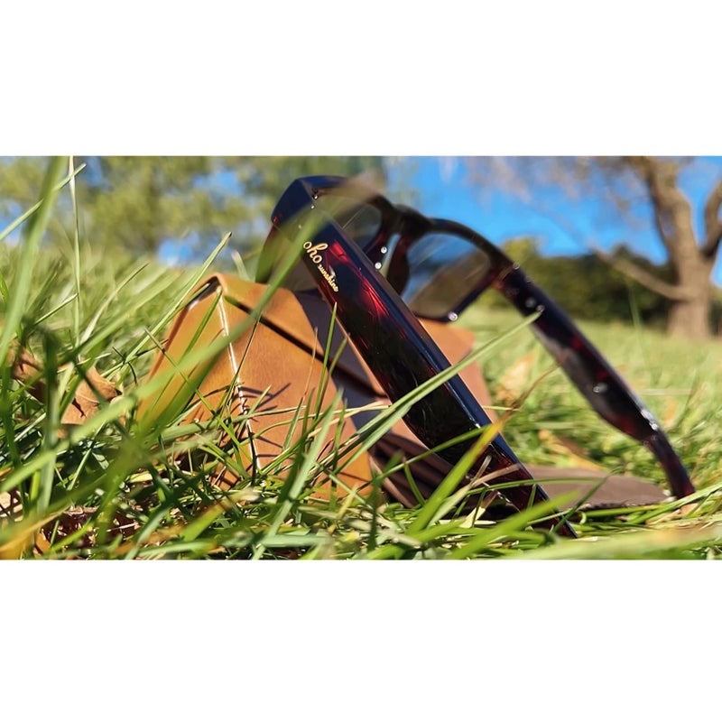 OhO sunshine OhO Smart Glasses,Polarized Sunglasses with Bluetooth Speaker,Athletic/Outdoor UV Protection and Voice Control,Unisex(Grey Lens) - Image 5