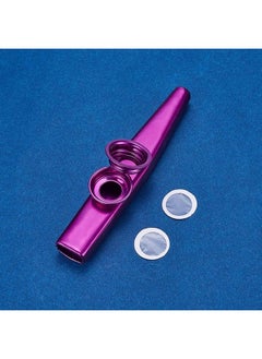 Vinayakart Vinayakart - Aluminum Alloy Kazoos and 5 Membrane Flute Diaphragm Mouth Kazoos - PURPLE  - Image 4