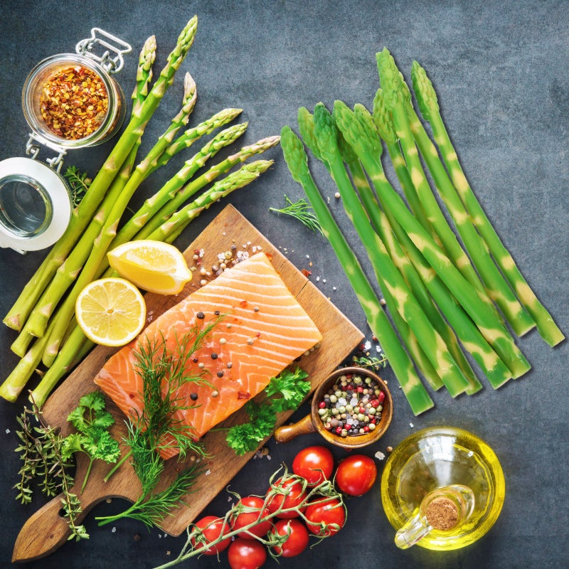 🍽️ خضروات آسبرج صناعية متينة للعرض في المطاعم للاستخدام في التصوير - Image 4